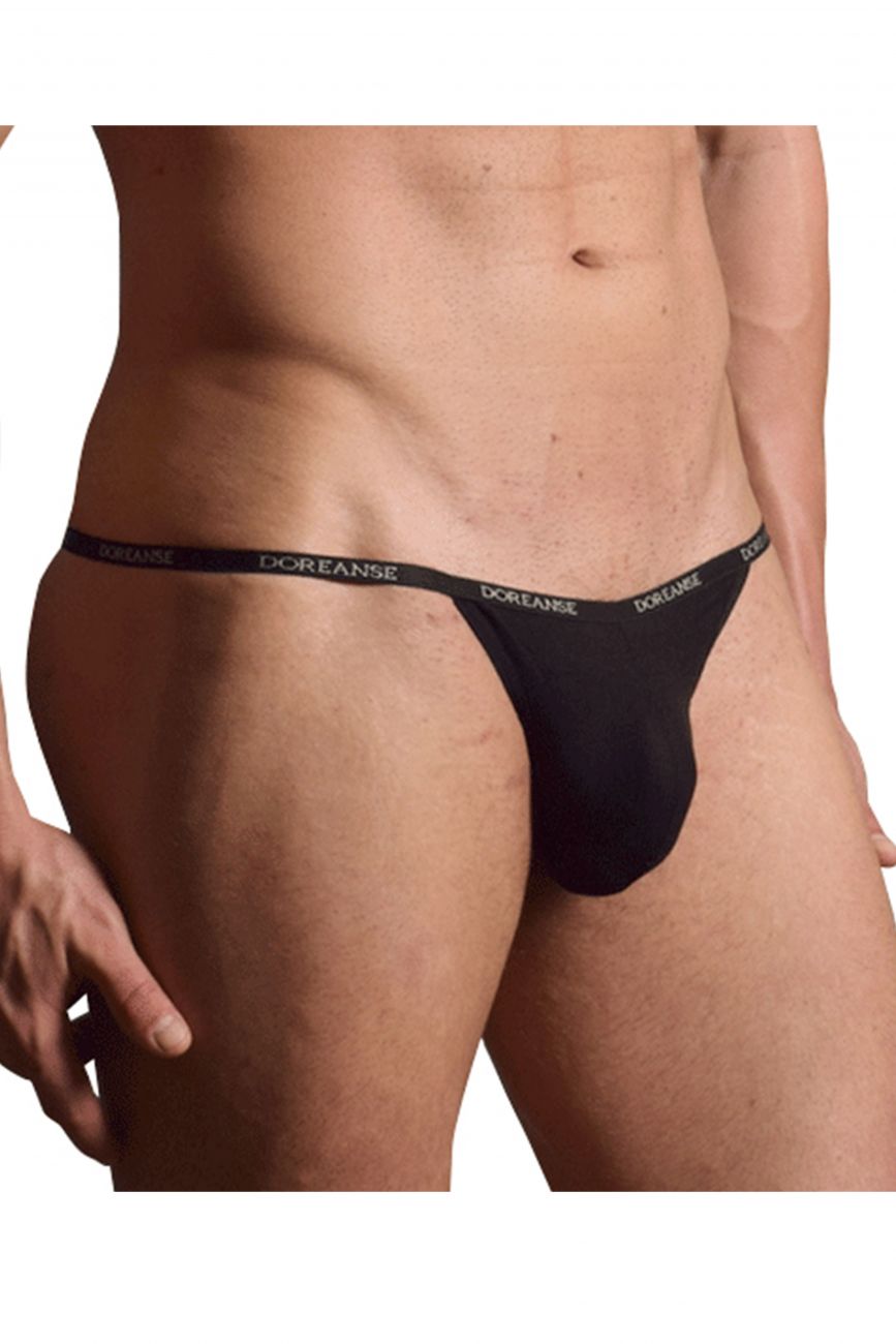 Doreanse 1330 Ribbed Modal T-Thong