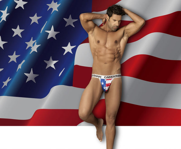 Candyman 99154 Patriotic Thong