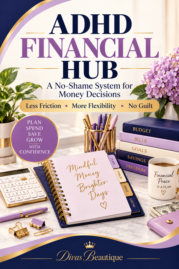 ADHD Financial Hub | A No-Shame Money Planner