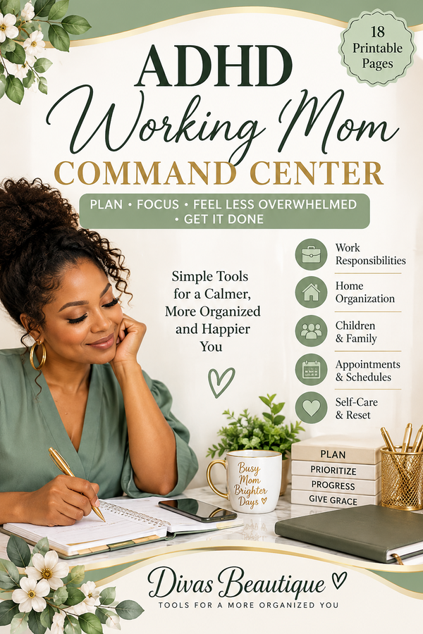 ADHD Working Mom Command Center