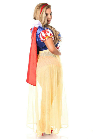 Lavish 4 PC Snow Princess Costume