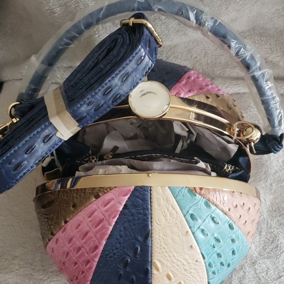 Multicolor Sphere Shaped Handbag