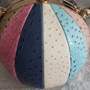 Multicolor Sphere Shaped Handbag