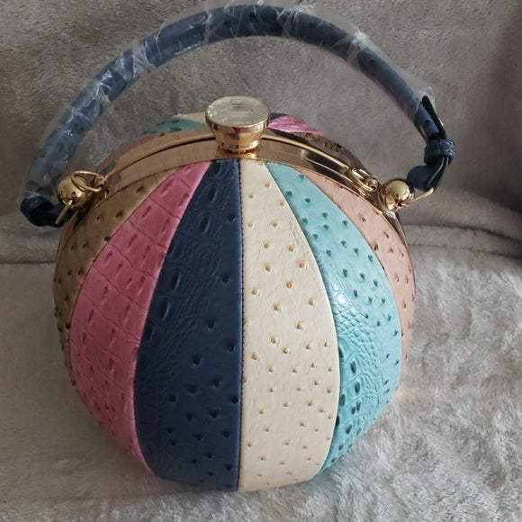 Multicolor Sphere Shaped Handbag