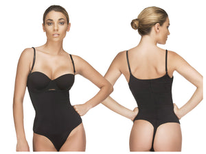 Firm Compression Braless Body Shaper in Thong