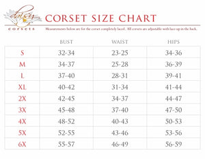 4 PC Sexy Devil Corset Costume