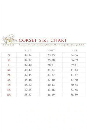 Lavish 5 PC Flirty Red Bunny Corset Costume