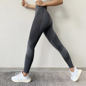 Waist Peach Hips Gym Leggings - divasbeautique