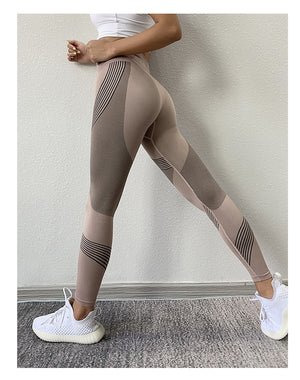 Waist Peach Hips Gym Leggings - divasbeautique