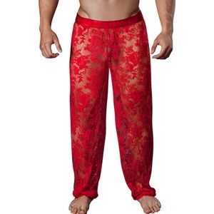 Sexy Lace lounge pants For Men - divasbeautique